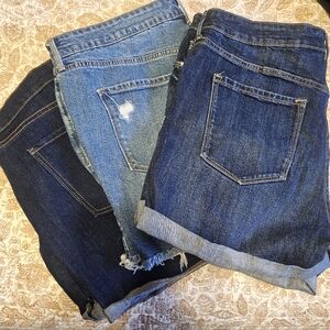 Old Navy Blue Denim Shorts Collection